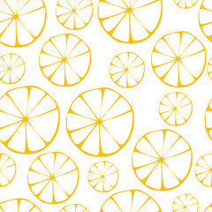 Vector lemon pattern