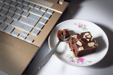 Brownie with working.