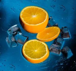 Zelfklevend Fotobehang Oranje © standret
