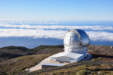 Observatorium auf der Insel La Palma