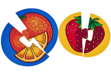 wooden children's puzzle