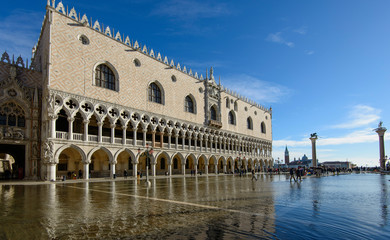 le palais des doges à Venise