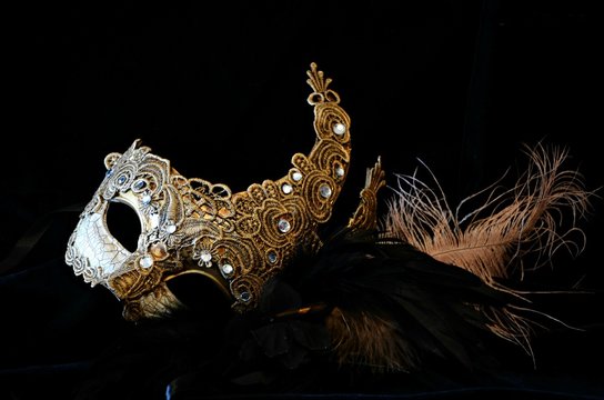 Mardi Gras Carnival Mask