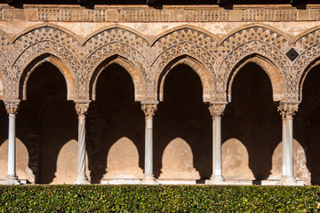 Fototapeta na wymiar Katedra w Monreale, Sycylia, Włochy