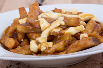 Poutine quebec meal