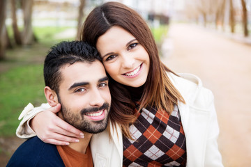 Couple in bed