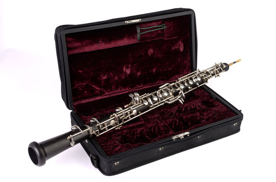 Oboe mit Koffer
