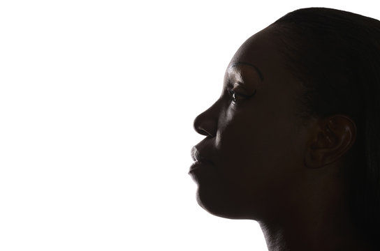 Profil einer Afrikanerin