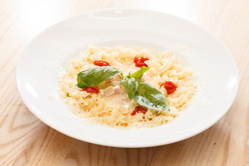pasta with cheese