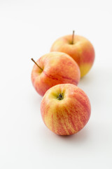 Red apple fruit