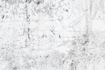 Background texture of old concrete wall with white paint