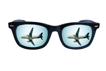 Glasses plane