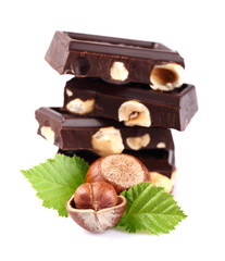Chocolate with nuts