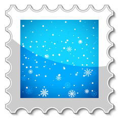 Merry Christmas stamp