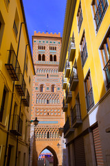 Obraz premium Aragon Teruel Torre de San Martin Mudejar UNESCO