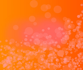 abstract orange background with particles .orange backgraound.