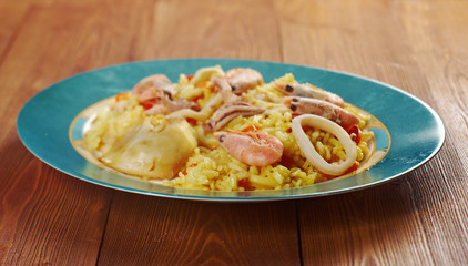 Spanish Paella de Marisco