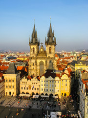 Fototapeta premium Church of Our Lady before Tyn