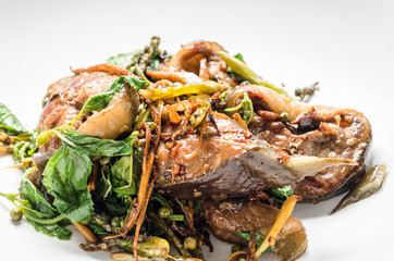 Catfish spicies fried