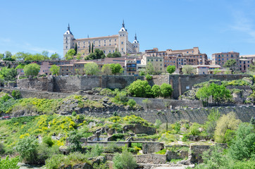 Fototapeta na wymiar Alcazar of Toledo