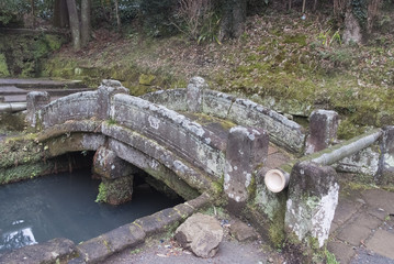 Obraz premium Pont dans parc, Tokyo, Japon