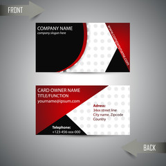 modern business card template