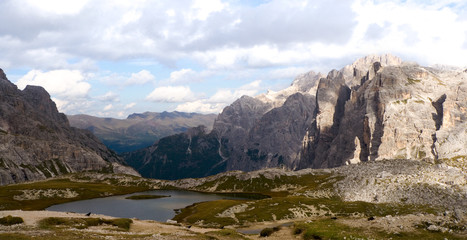 Fototapeta na wymiar Sextener Dolomiten - Alpen