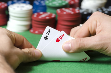 double ace in poker