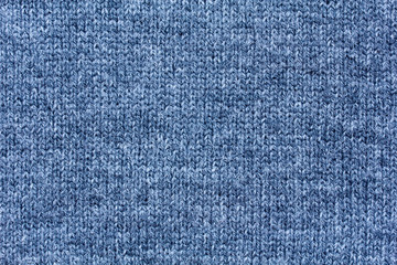 Wool texture in blue gray tone as a background