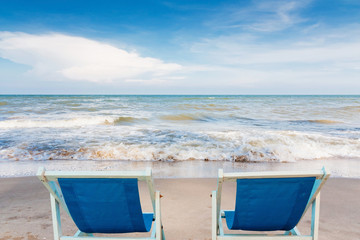 Travel beach on summer