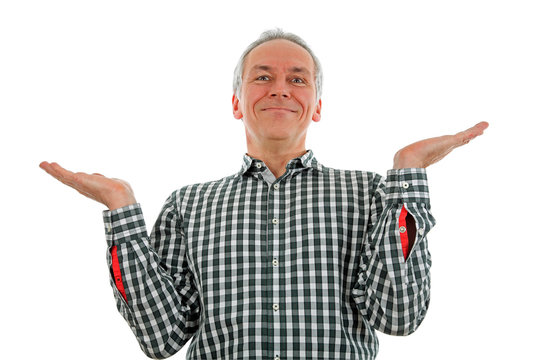 Gleichg&uuml;ltiger Mann