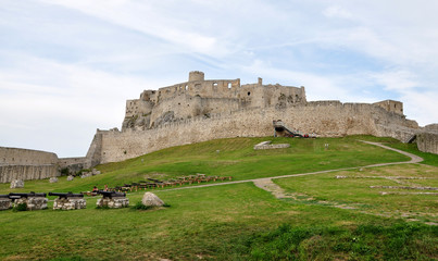 Fototapeta na wymiar Spis Castle in Slovakia, Europe