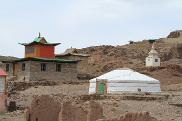 Kloster Nomgon in der Mongolei