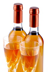 Vino passito con calici