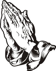 Praying Hands tattoo