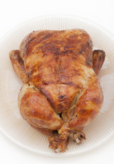 Grilled rotisserie chicken