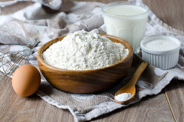 Ingredients for baking