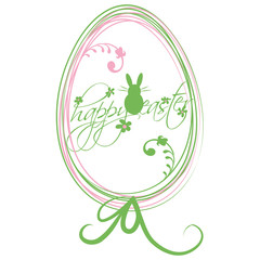 Osteranhänger,Verziehrung,Ostergruss,freigestellt