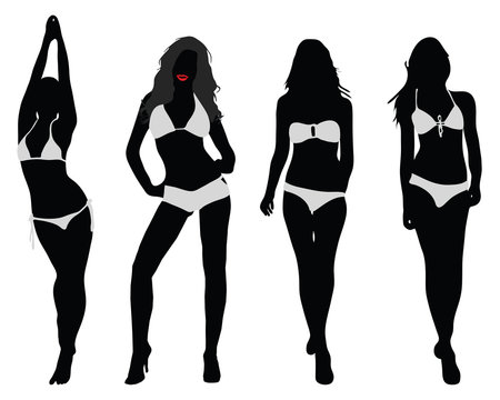 Bikini Silhouette Images – Browse 48,969 Stock Photos, Vectors, and Video |  Adobe Stock