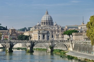 Fototapeta na wymiar Rom Petersdom - Rome Papal Basilica of Saint Peter 08