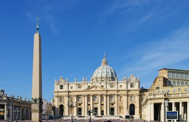 Fototapeta na wymiar Rom Petersdom - Rome Papal Basilica of Saint Peter 09