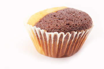 Muffin isolated Close-up
