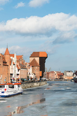 Gdansk harbour Poland