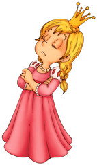 Prinzessin, Königin, Mädchen, Kind