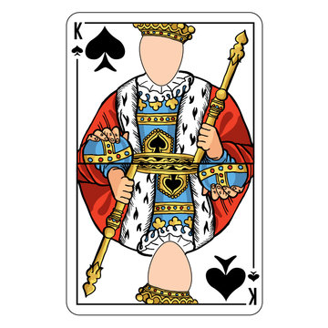 King playing card