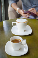A cup of coffee