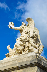 Fototapeta na wymiar Allegory of Peace sculpture at Chateau de Versailles