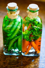 Preserved vegetables