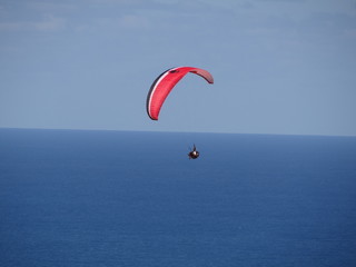 Australien, Rainbow Beach, Drachenflieger. Carlo Sand Dune.