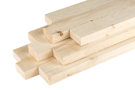 stack of roof batten